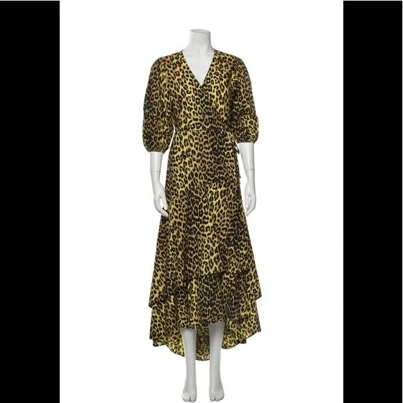 Ganni wrap dress size 36 - Picture 1 of 3